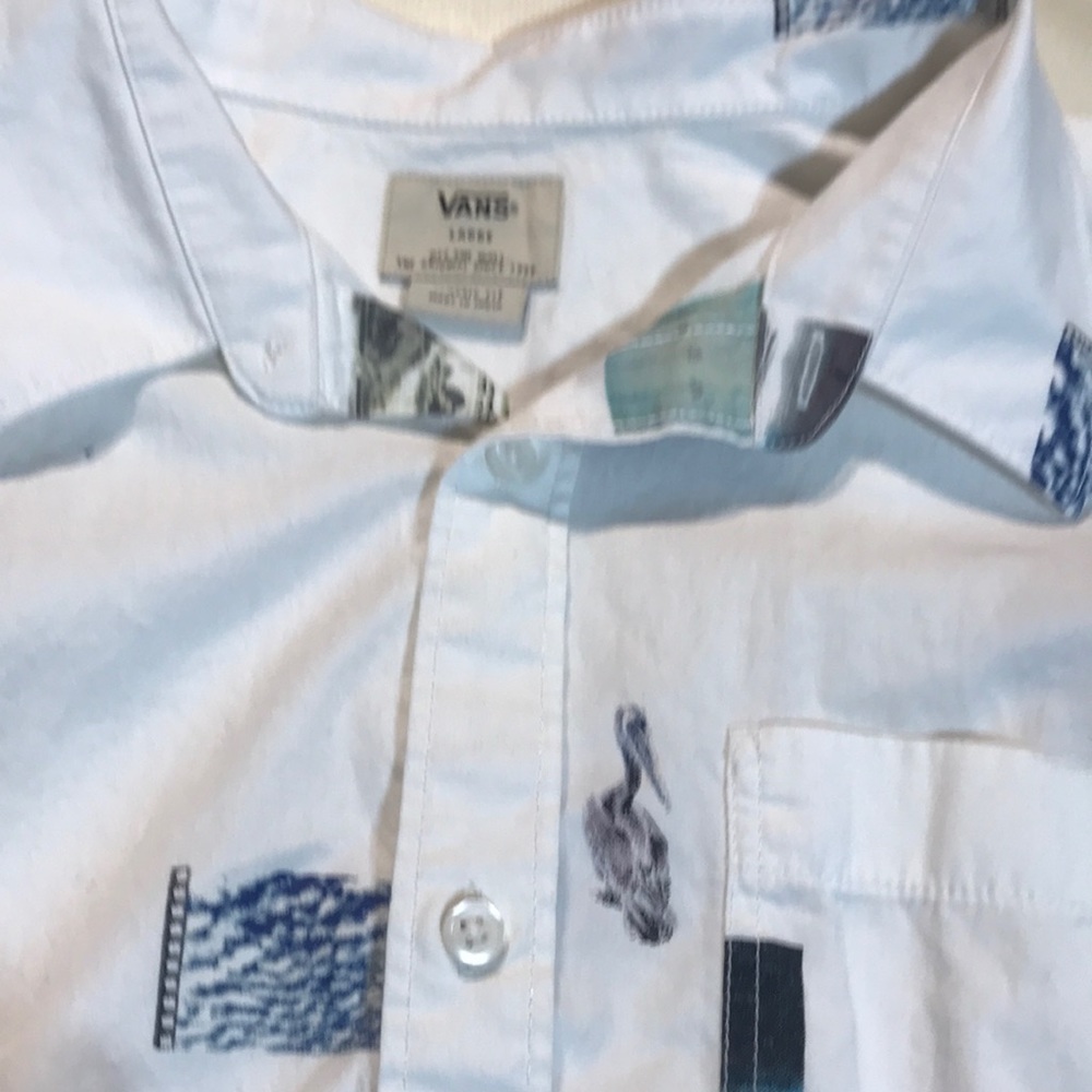 Vans men’s lg button up